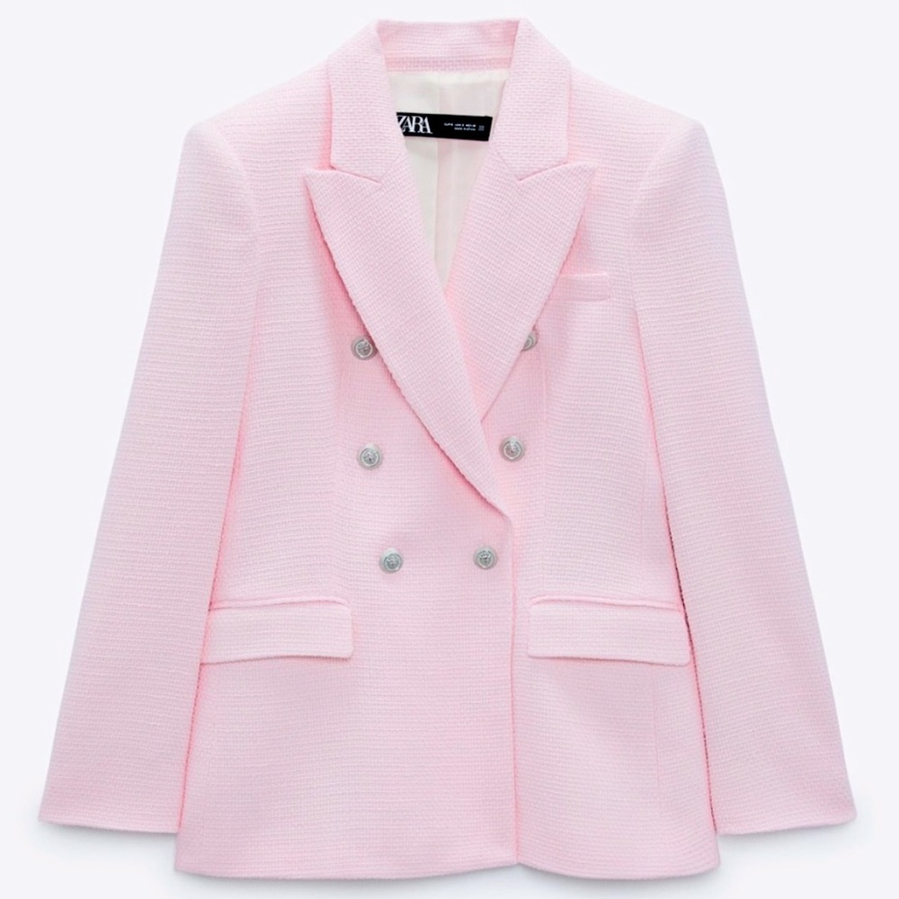 PRETTY PINK ZARA BLAZER